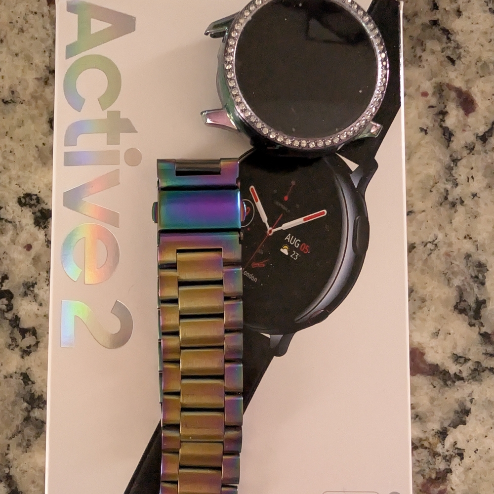 Samsung Active 2 Smartwatch with Iridescent Band